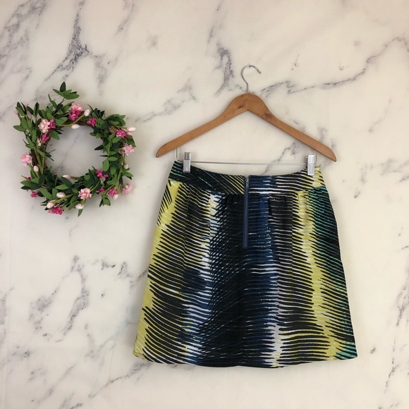 ❤️LOFT Palm Leave A-Line Mini Skirt - Picture 6 of 6